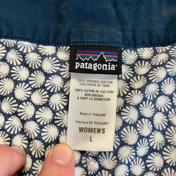 Patagonia sleeveless blue tunic top - Picture 2 of 4